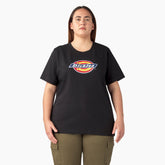 Dickies Women's Plus Heavyweight Logo T-Shirt