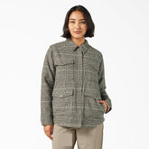 Dickies Women’s Fleece Lined Flannel Chore Coat