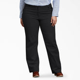 Dickies Women's Plus FLEX Relaxed Fit Pants