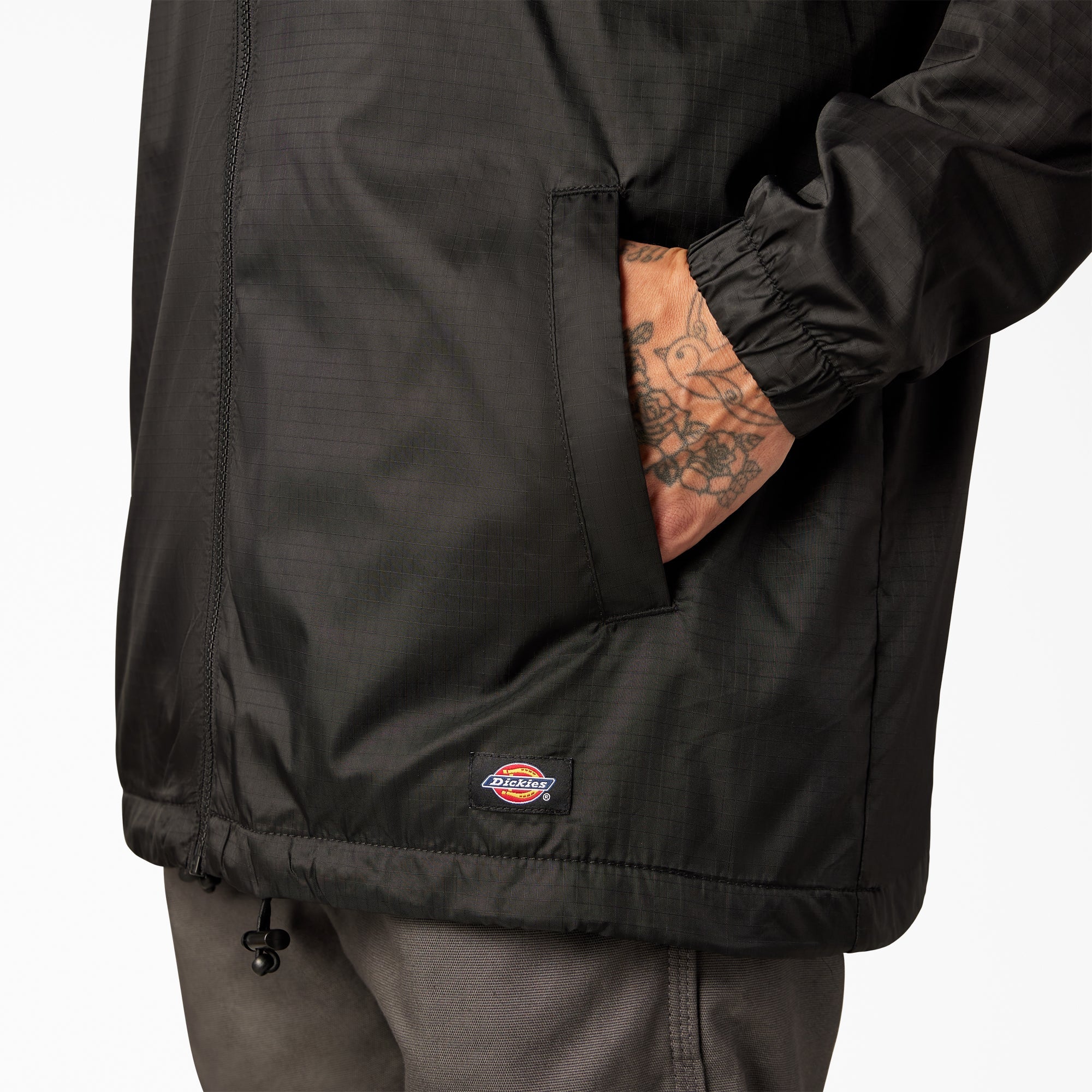 Dickies Fleece Lined Nylon Hooded Jacket
