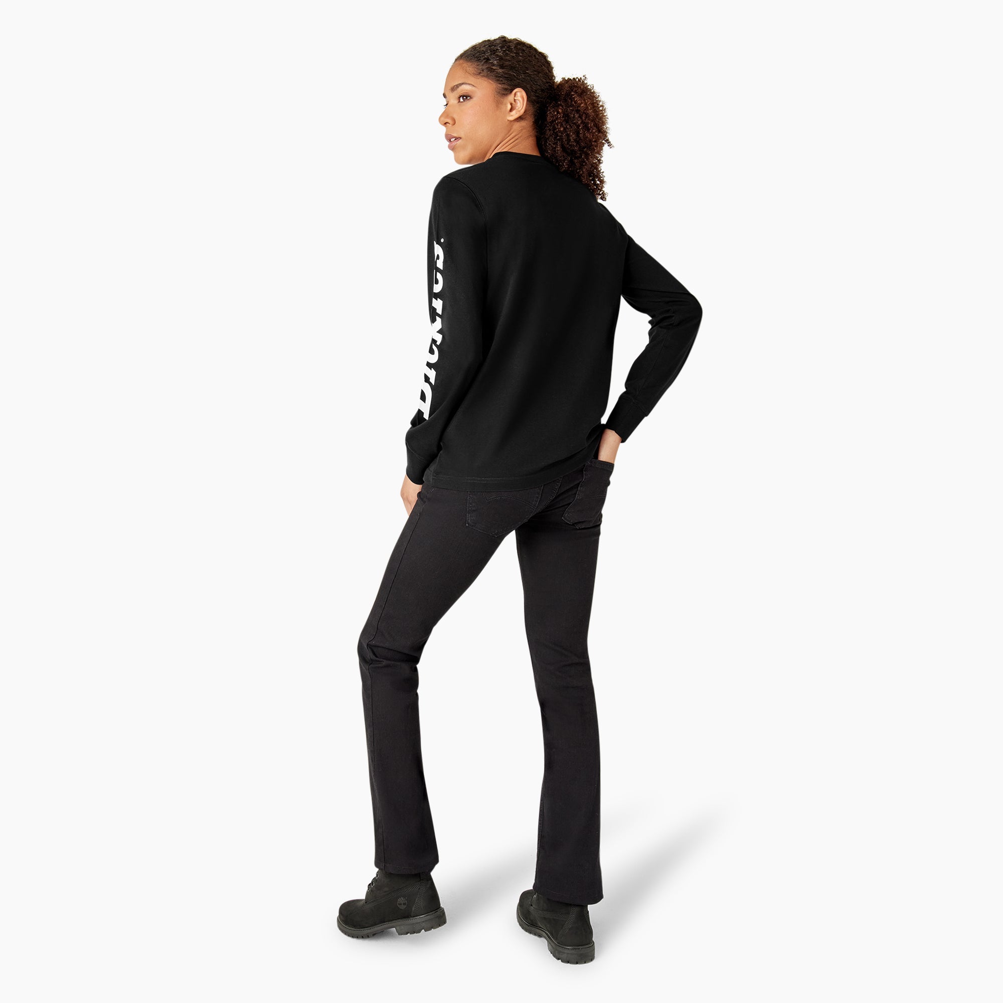 Dickies Women’s Long Sleeve Heavyweight Graphic T-Shirt