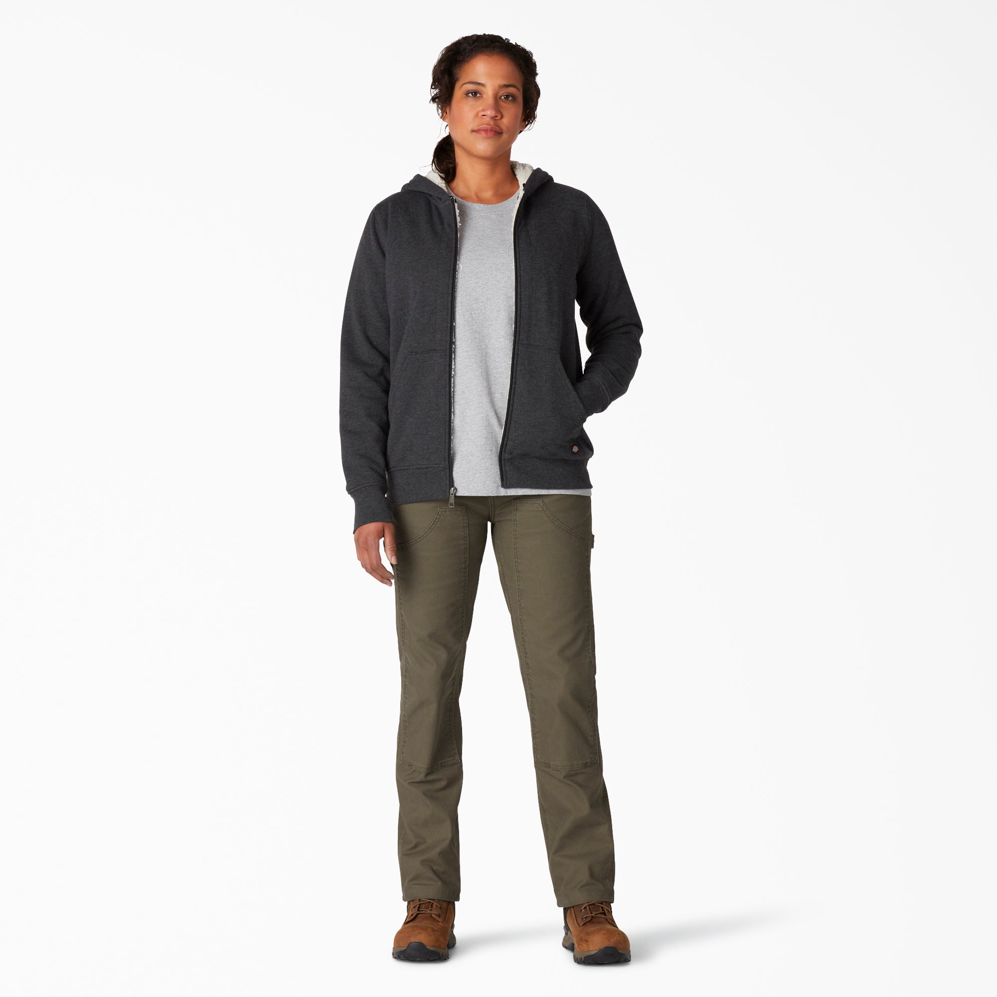 Dickies Women’s High Pile Fleece Lined Hoodie