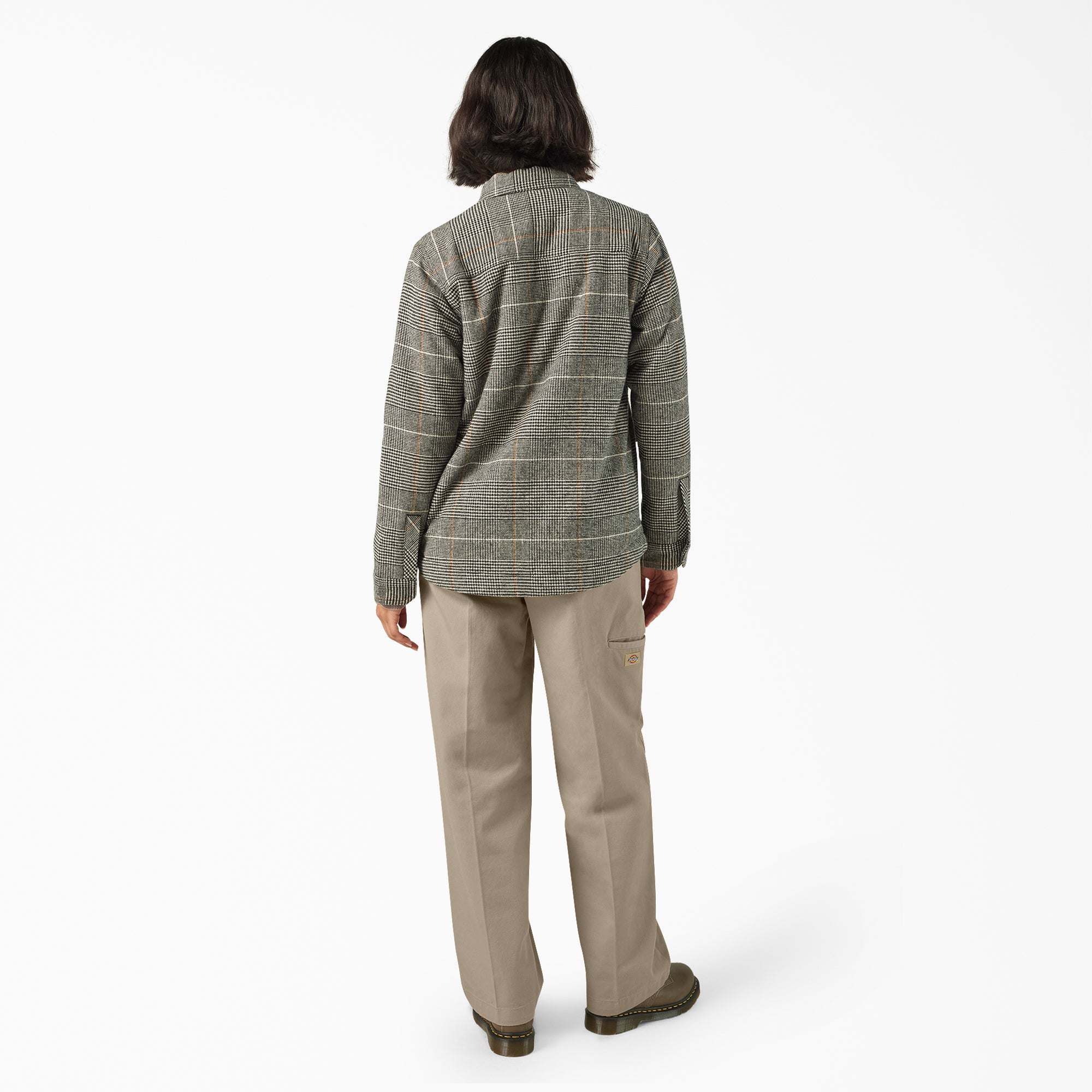 Dickies Women’s Fleece Lined Flannel Chore Coat