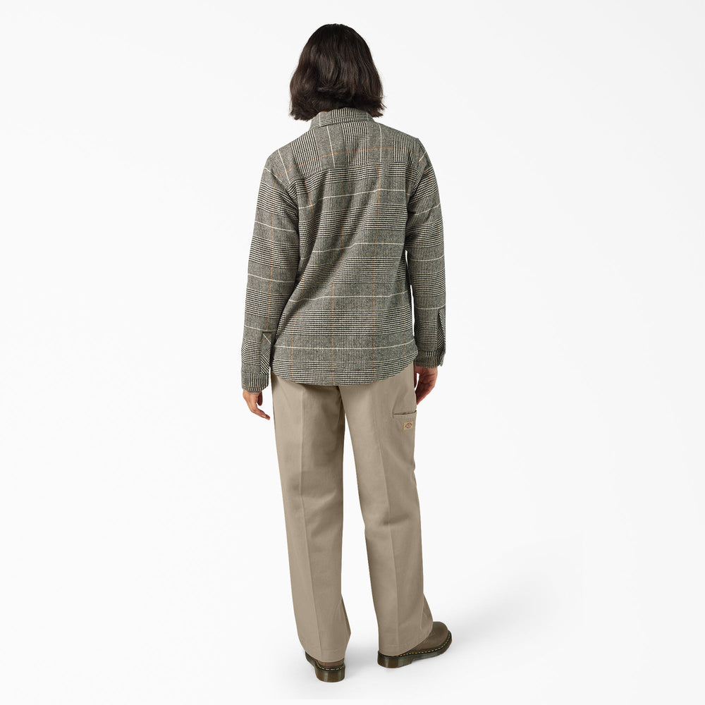 Dickies Women’s Fleece Lined Flannel Chore Coat