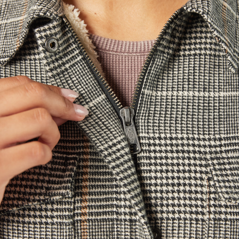 Dickies Women’s Fleece Lined Flannel Chore Coat